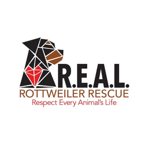 R.E.A.L Rottweiler Rescue logo